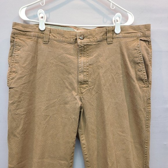 Columbia Pant Flex Roc Khaki Tan Pants 38 x 29 Regular Fit - Picture 2 of 10